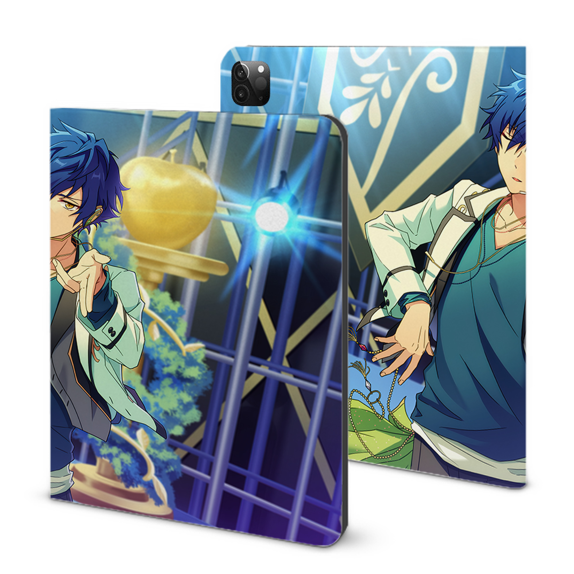 （画像用） あんさんぶるスターズ! Ensemble Stars IPadケース ペンホルダー付き ブックスタイルデザイン